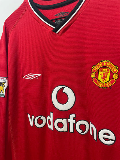 MANCHESTER UNITED 2000 HOME LS BECKHAM L