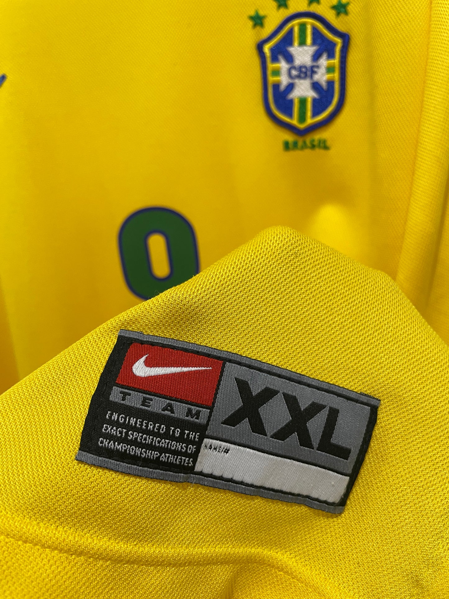 BRAZIL 1998 HOME RONALDO XXL