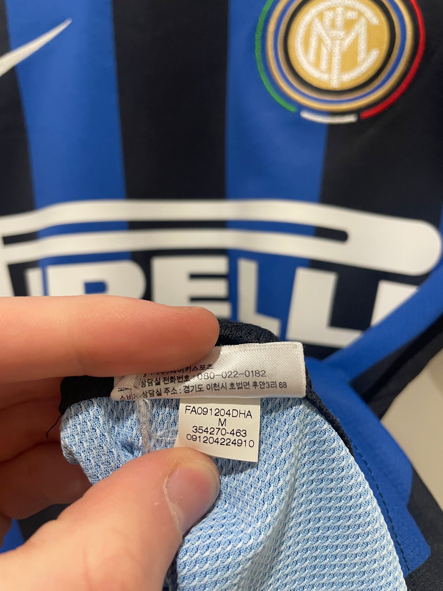 INTER MILAN 2009 HOME MILITO M