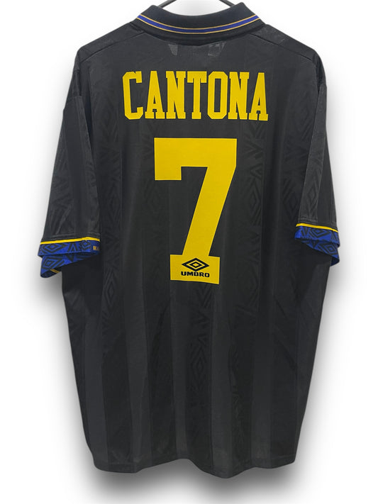 MANCHESTER UNITED 1993 AWAY CANTONA XL