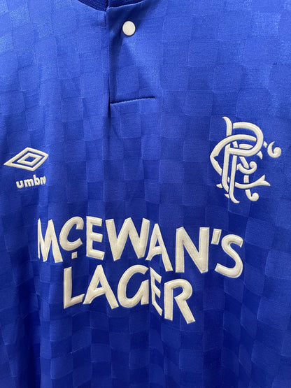 GLASGOW RANGERS 1987 HOME L
