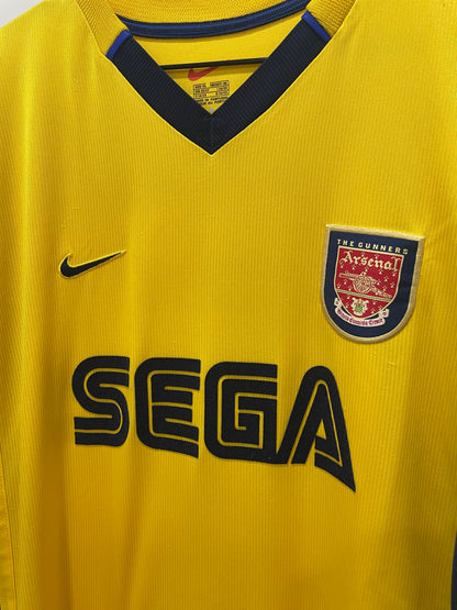 ARSENAL 1999 AWAY SUKER XL