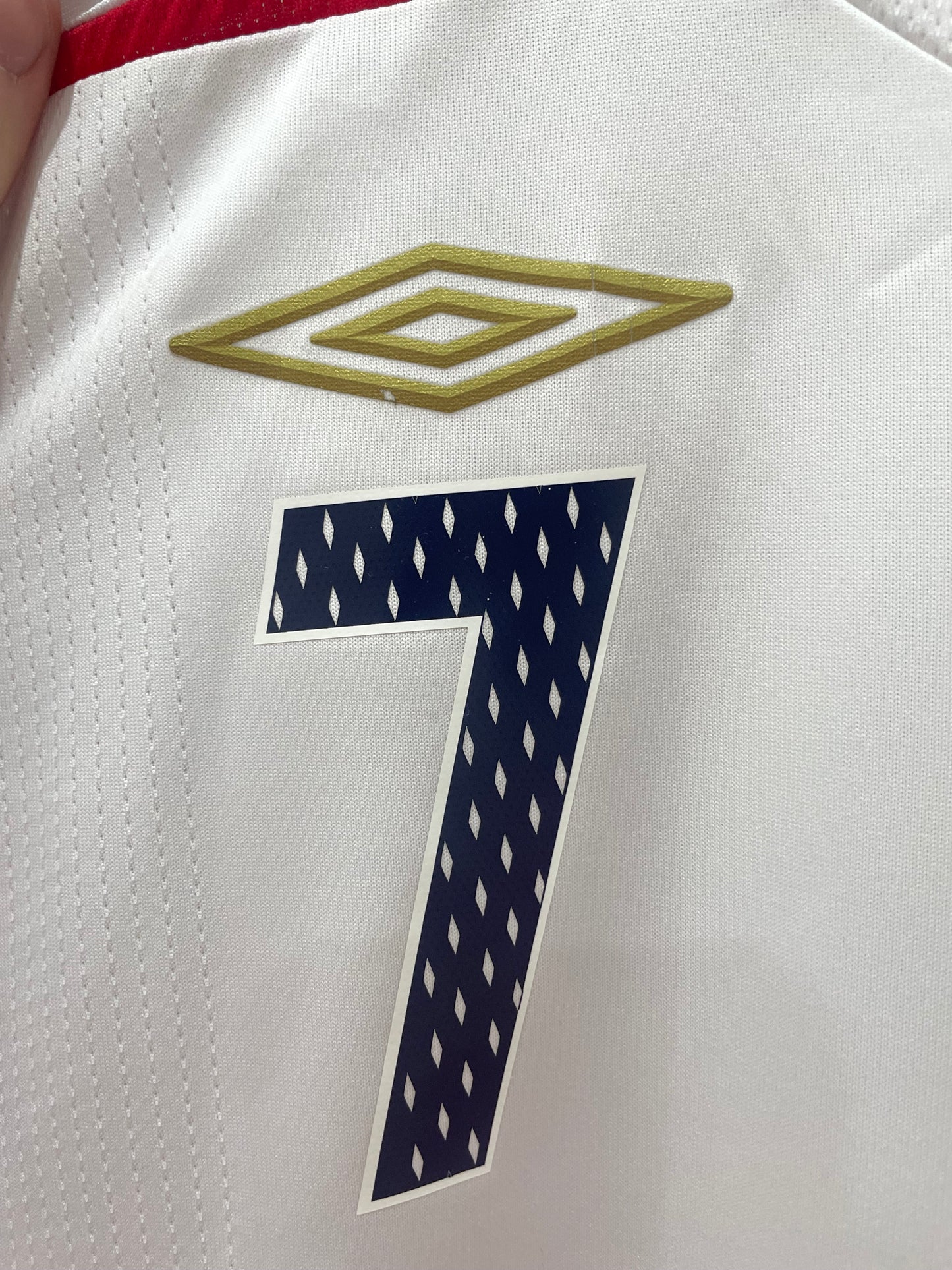 ENGLAND 2008 HOME BECKHAM XL