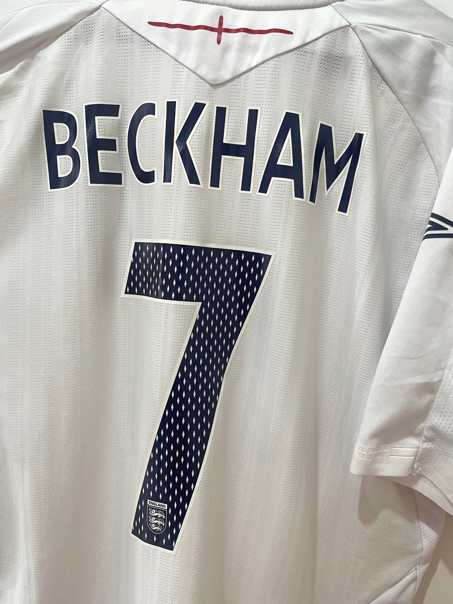ENGLAND 2008 HOME BECKHAM XL