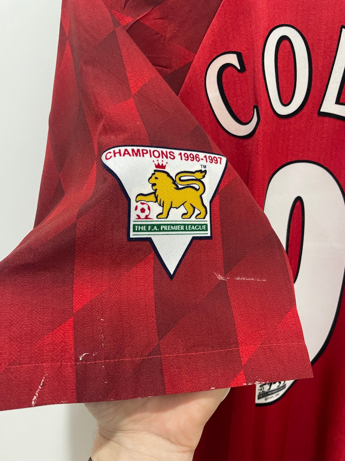 MANCHESTER UNITED 1996 HOME COLE XL