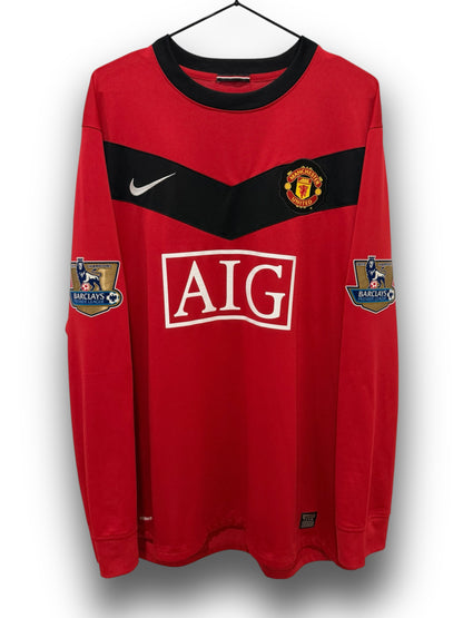 MANCHESTER UNITED 2009 HOME LS CARRICK XL