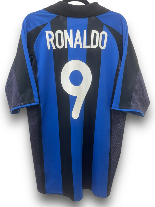 INTER MILAN 2001 HOME RONALDO L