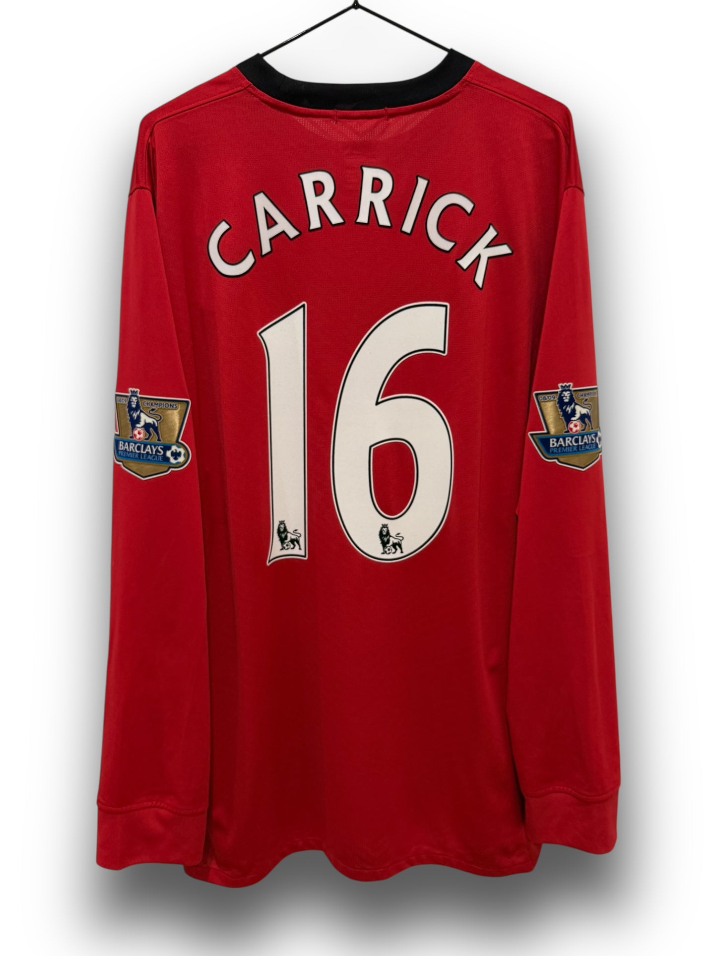 MANCHESTER UNITED 2009 HOME LS CARRICK XL