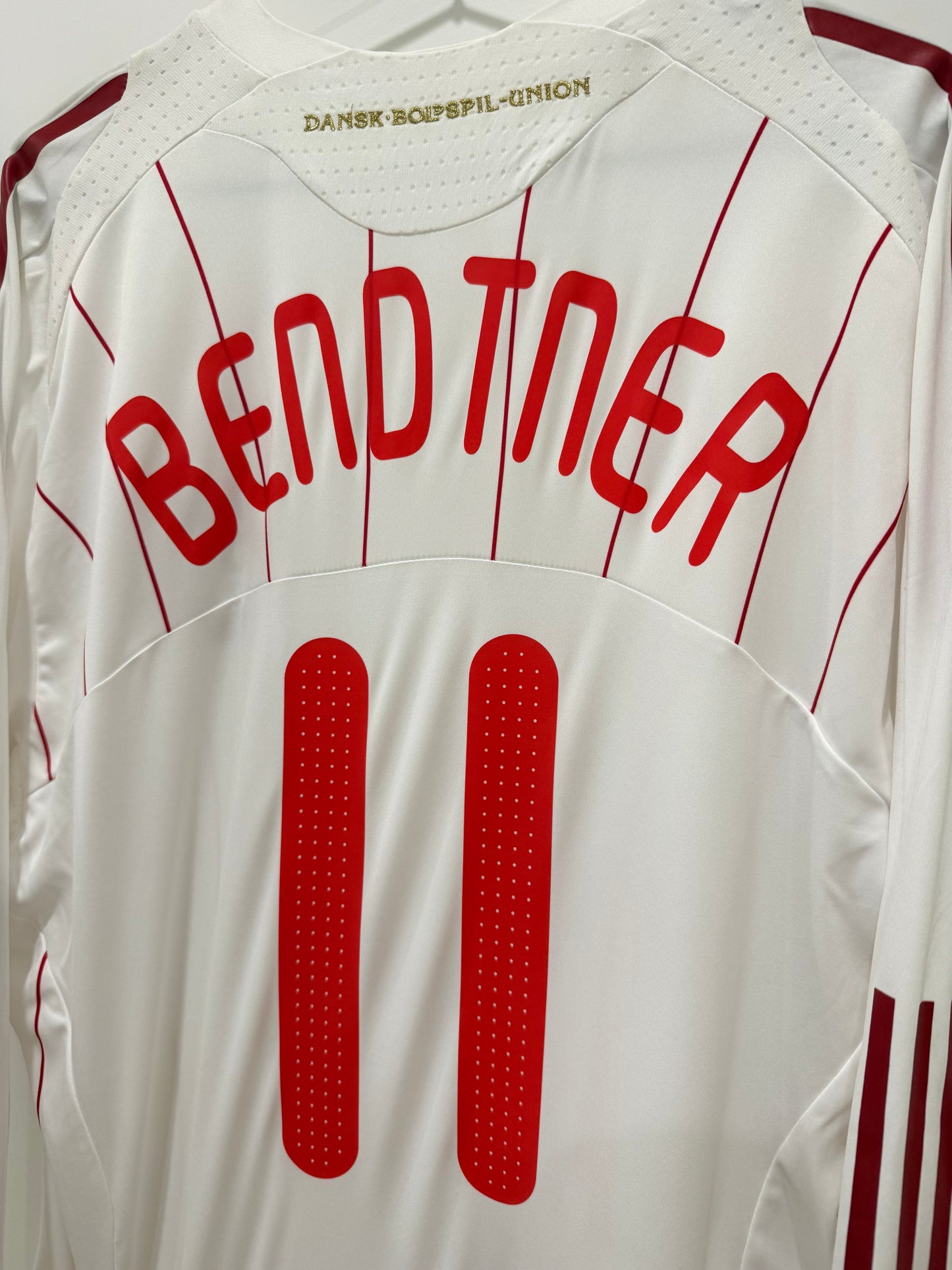 DENMARK 2008 AWAY LS (PI) BENDTNER XL