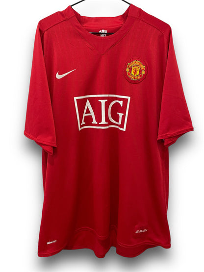 MANCHESTER UNITED 2007 HOME TEVEZ XXL