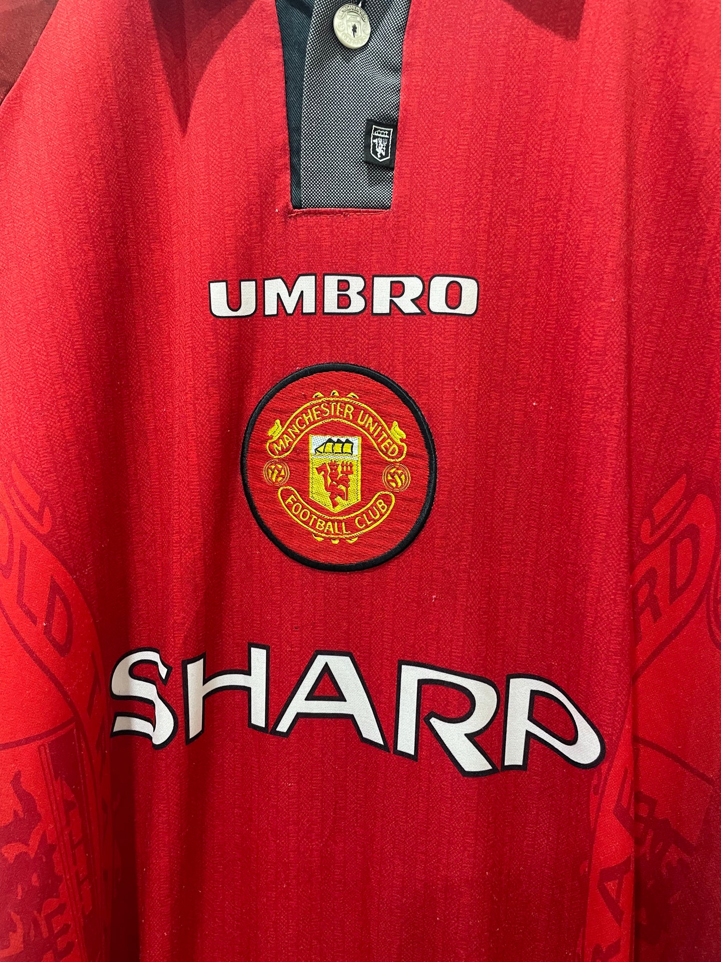 MANCHESTER UNITED 1996 HOME COLE XL