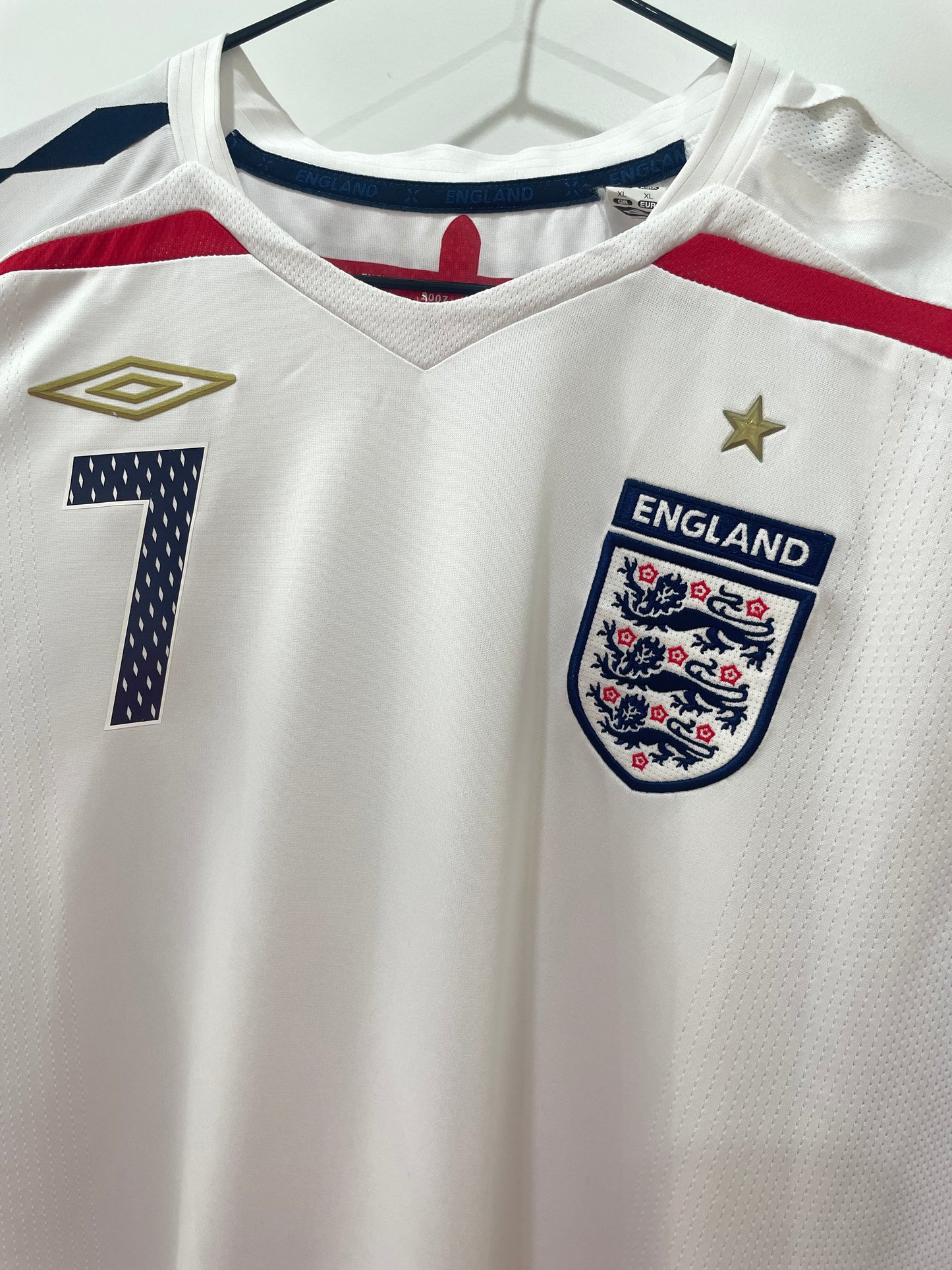 ENGLAND 2008 HOME BECKHAM XL