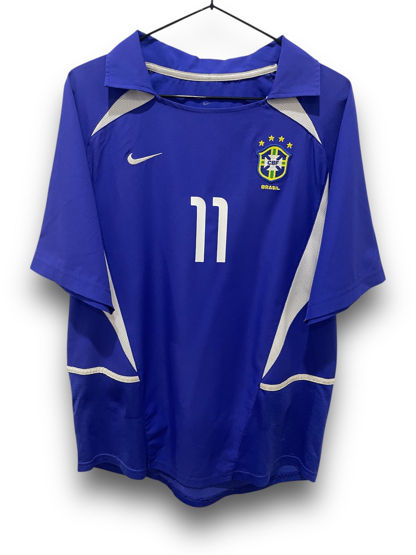 BRAZIL 2002 AWAY RONALDINHO S