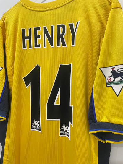 ARSENAL 1999 AWAY HENRY L