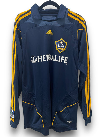 LA GALAXY 2007 AWAY LS BECKHAM M