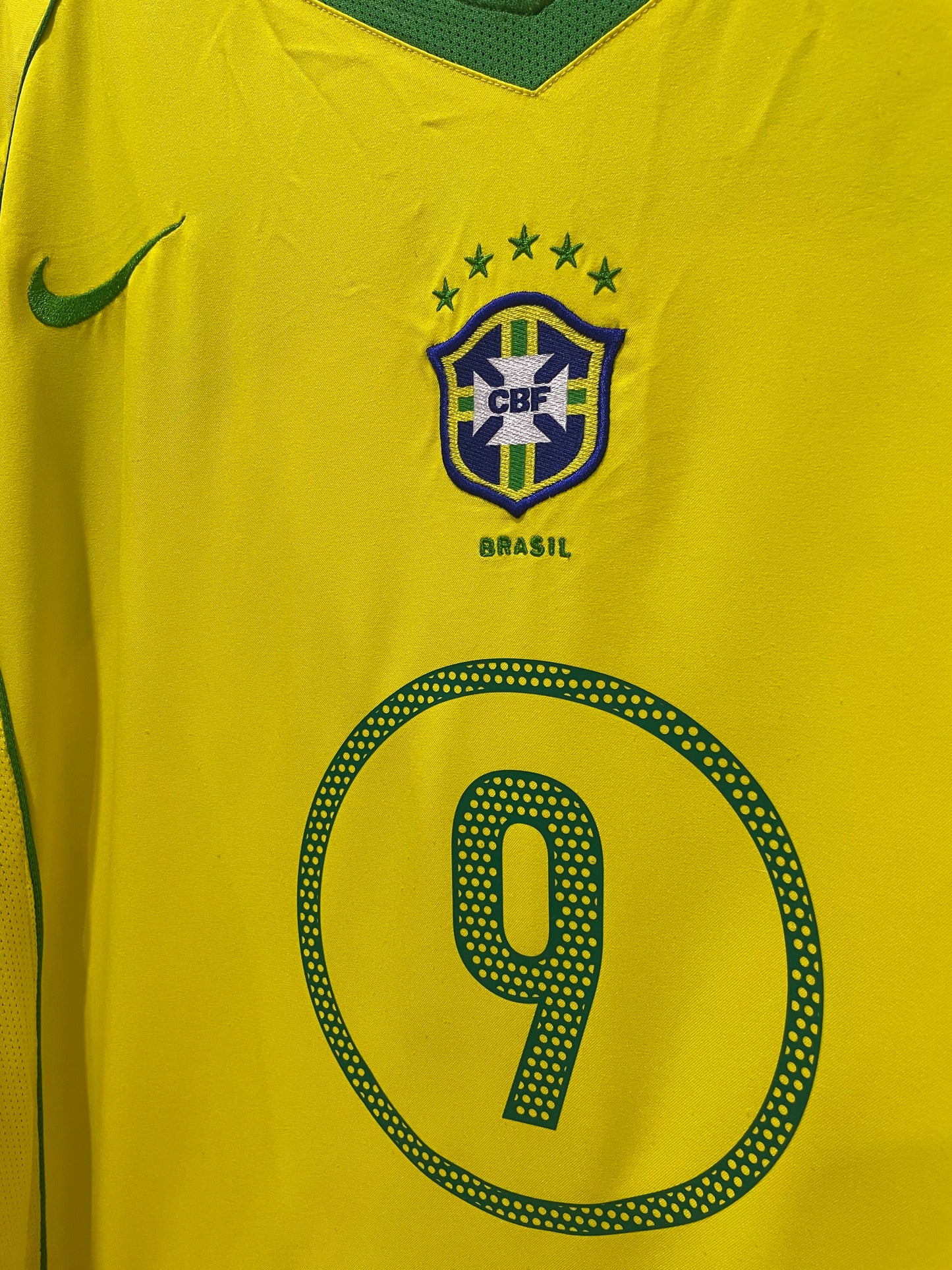 BRAZIL 2004 HOME RONALDO XL