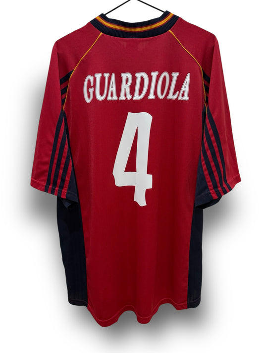 SPAIN 1998 HOME GUARDIOLA XL