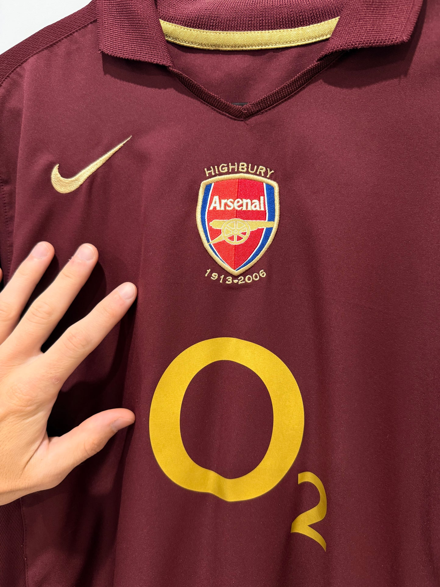 ARSENAL 2005 HOME HENRY XS