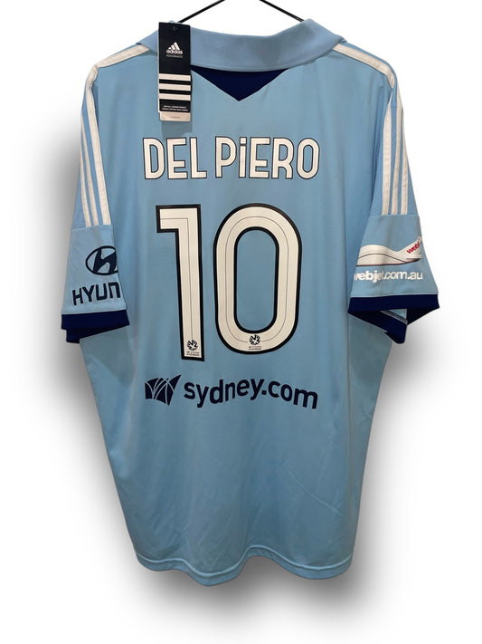 SYDNEY FC 2012 HOME DEL PIERO XL (BNWT)