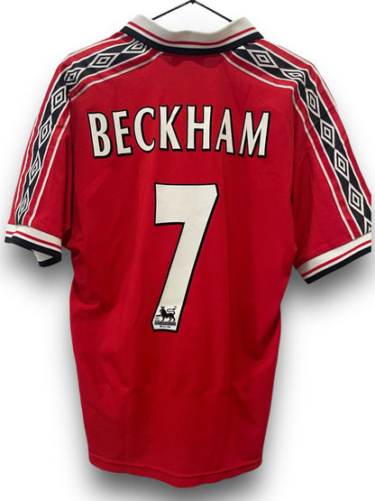 MANCHESTER UNITED 1998 HOME BECKHAM M