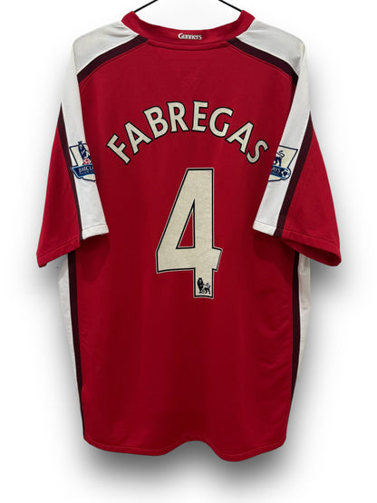 ARSENAL 2008 HOME FABREGAS XL