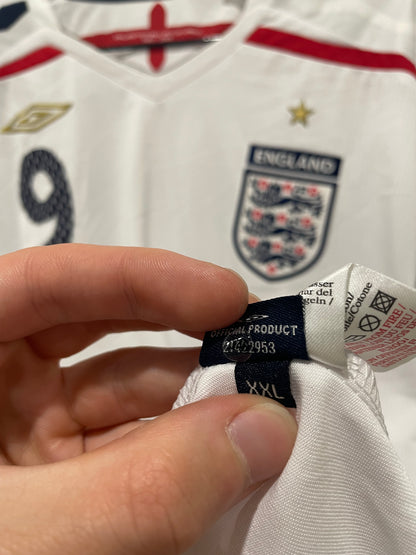 ENGLAND 2008 HOME ROONEY XXL