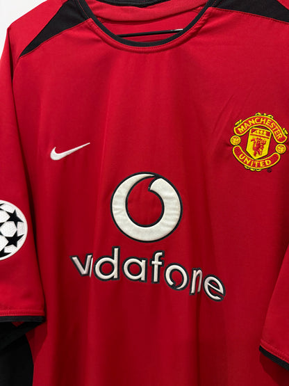 MANCHESTER UNITED 2002 HOME BECKHAM XXL