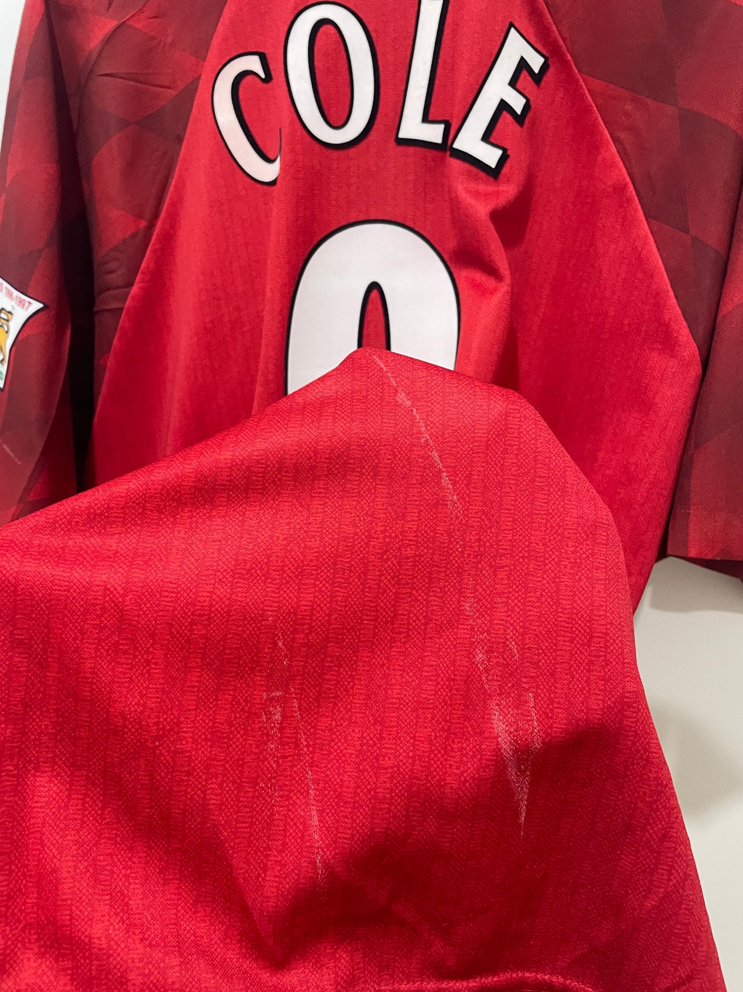 MANCHESTER UNITED 1996 HOME COLE XL