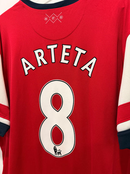 ARSENAL 2012 HOME ARTETA XL