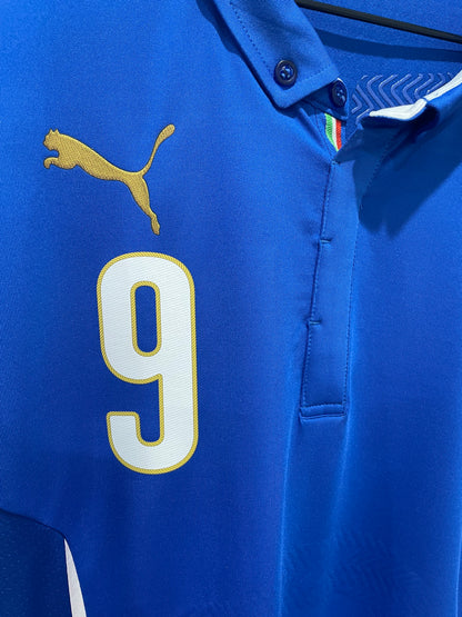 ITALY 2014 HOME LS (PV) BALOTELLI XXL