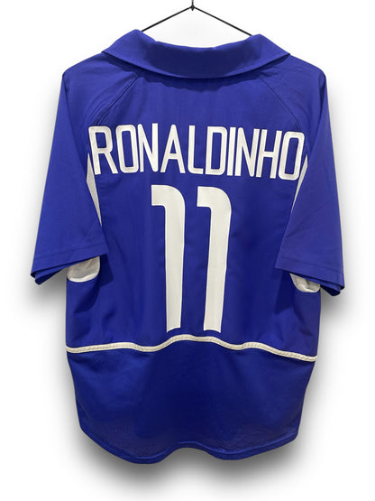 BRAZIL 2002 AWAY RONALDINHO S