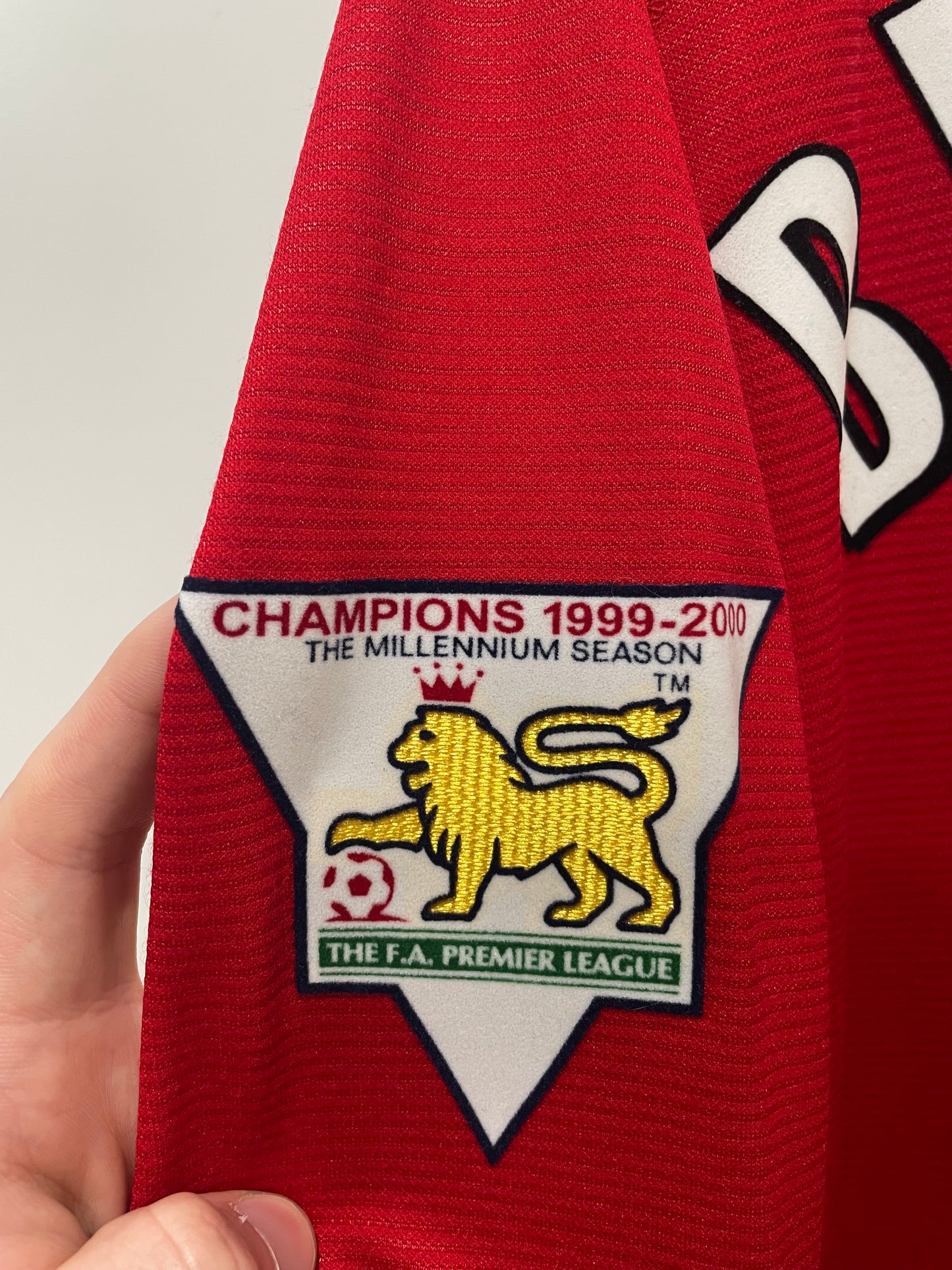 MANCHESTER UNITED 2000 HOME LS BECKHAM L