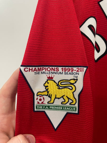 MANCHESTER UNITED 2000 HOME LS BECKHAM L