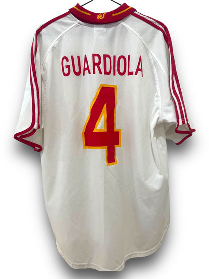 SPAIN 2000 AWAY GUARDIOLA L
