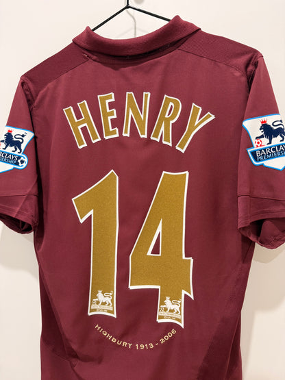 ARSENAL 2005 HOME HENRY XS