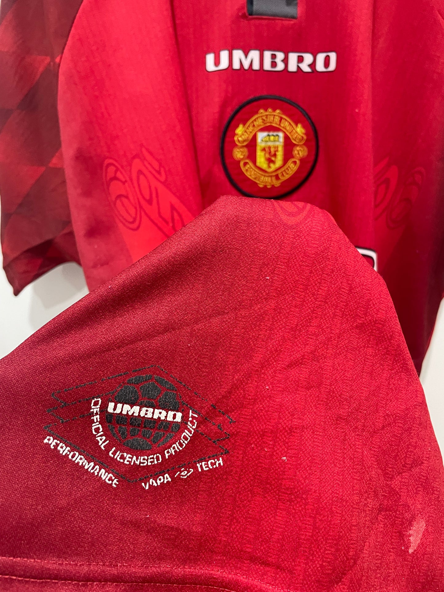 MANCHESTER UNITED 1996 HOME COLE XL