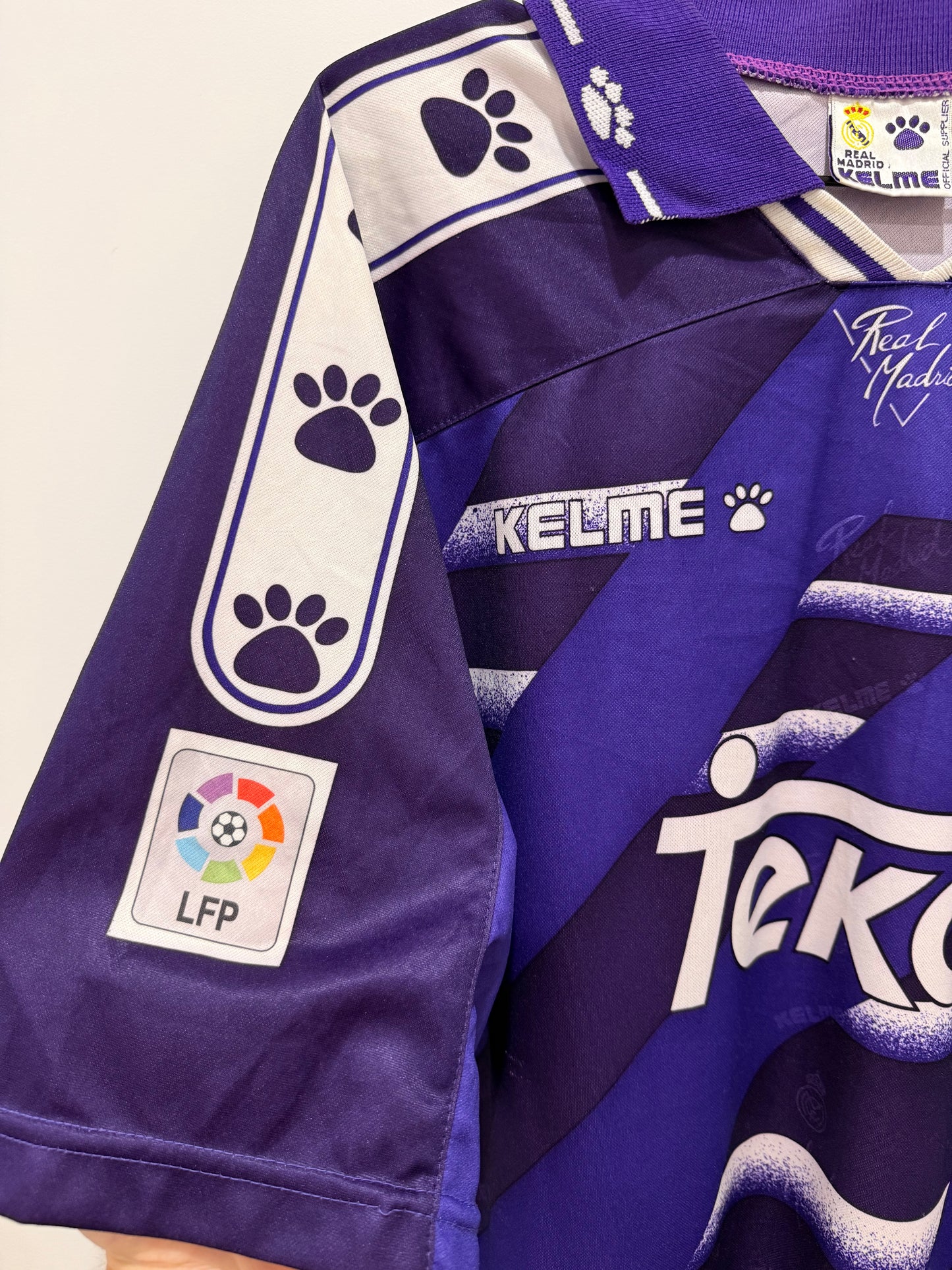 REAL MADRID 1994 AWAY SUKER XL