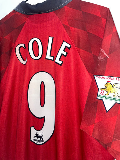 MANCHESTER UNITED 1996 HOME COLE XL