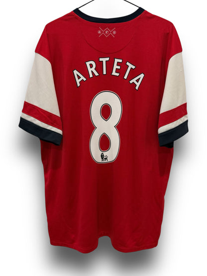 ARSENAL 2012 HOME ARTETA XL