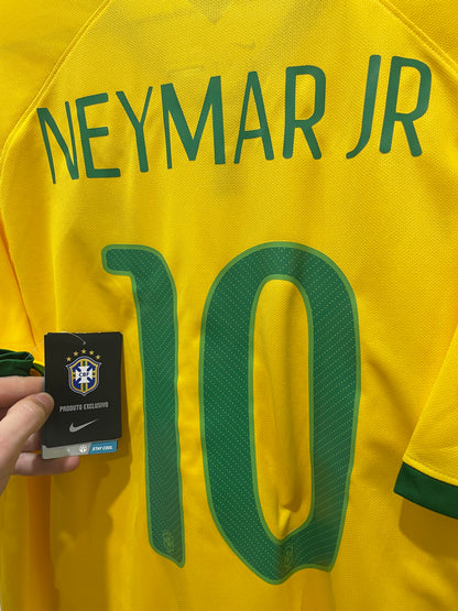 BRAZIL 2014 HOME NEYMAR M (BNWT)