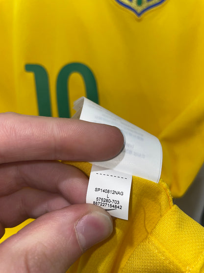 BRAZIL 2014 HOME NEYMAR M (BNWT)