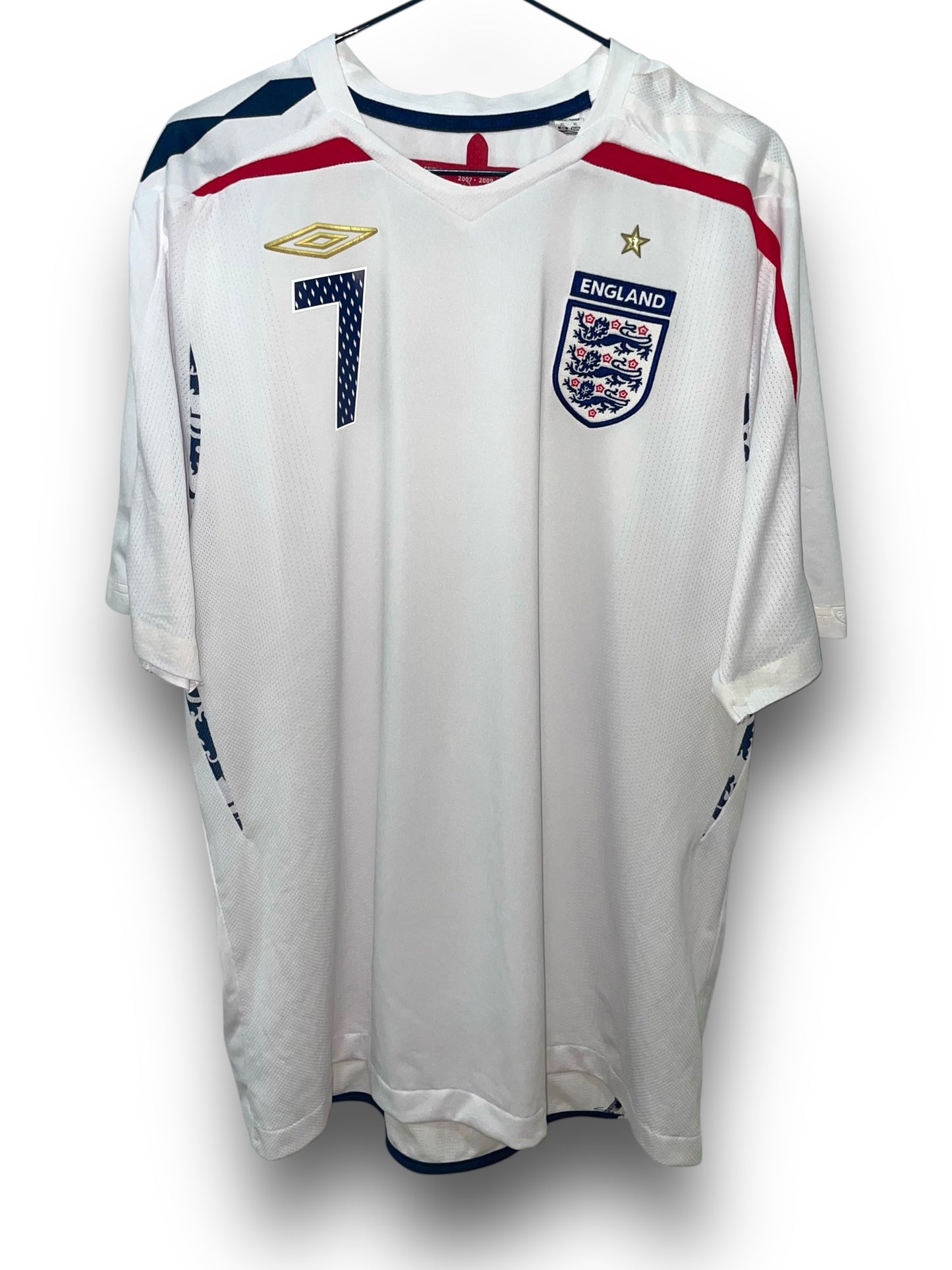 ENGLAND 2008 HOME BECKHAM XL