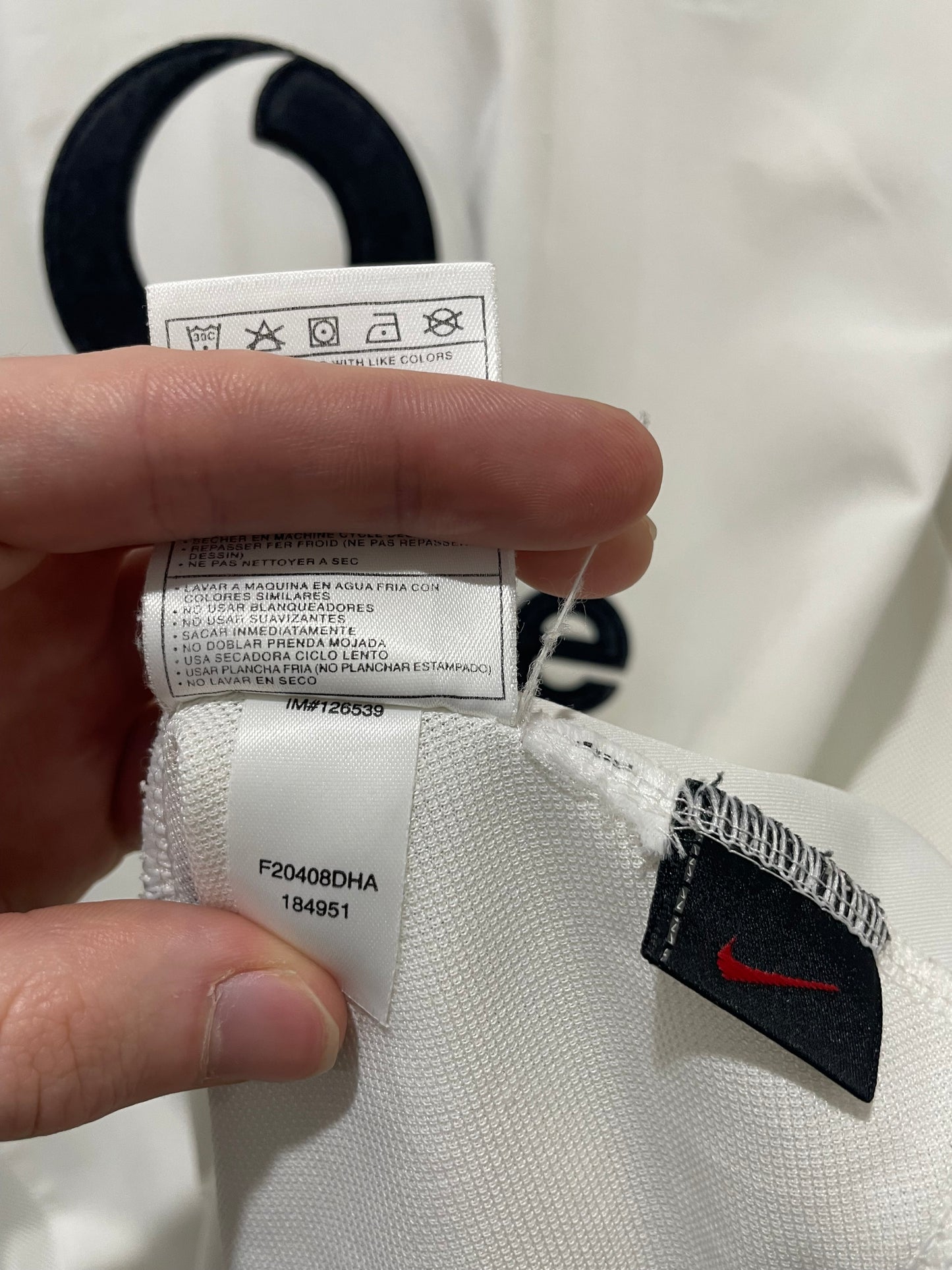 MANCHESTER UNITED 2002 AWAY BECKHAM XL