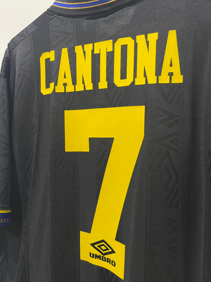 MANCHESTER UNITED 1993 AWAY CANTONA XL