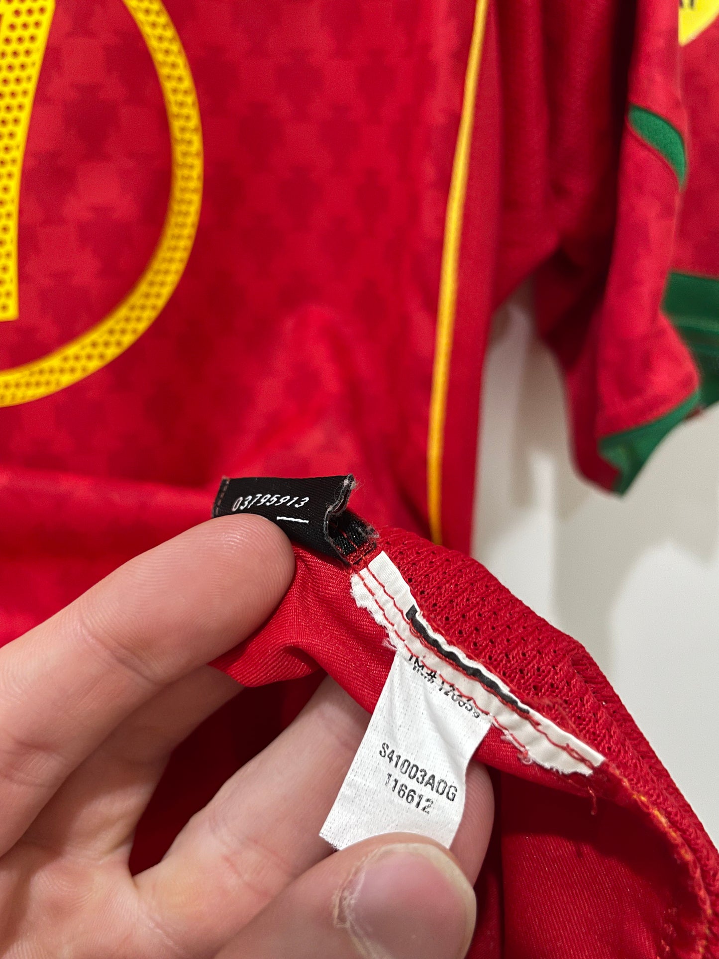 PORTUGAL 2004 HOME RONALDO M