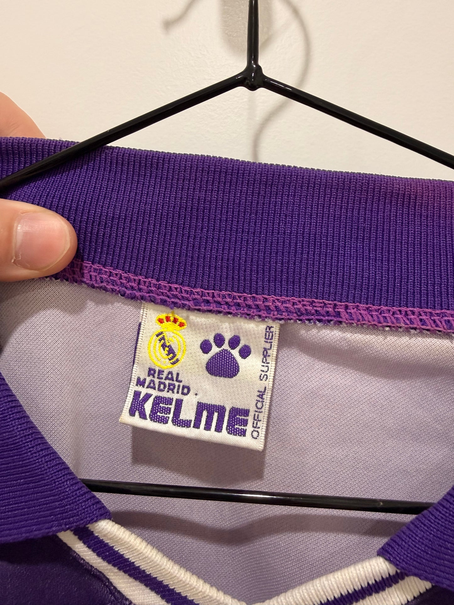 REAL MADRID 1994 AWAY SUKER XL