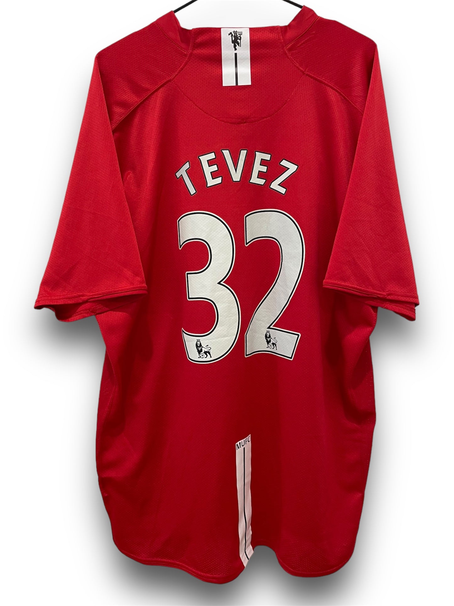 MANCHESTER UNITED 2007 HOME TEVEZ XXL