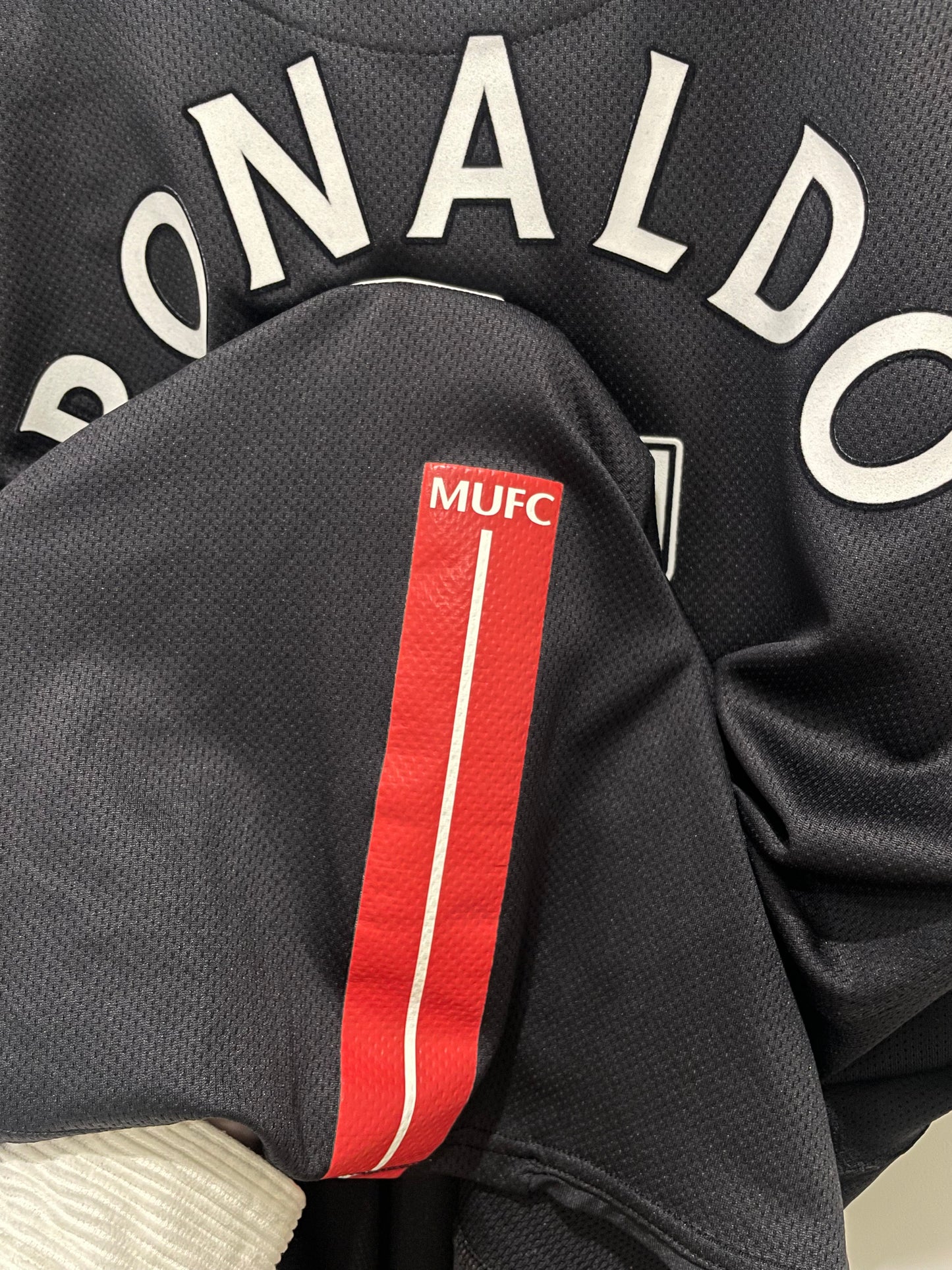 MANCHESTER UNITED 2007 AWAY RONALDO L