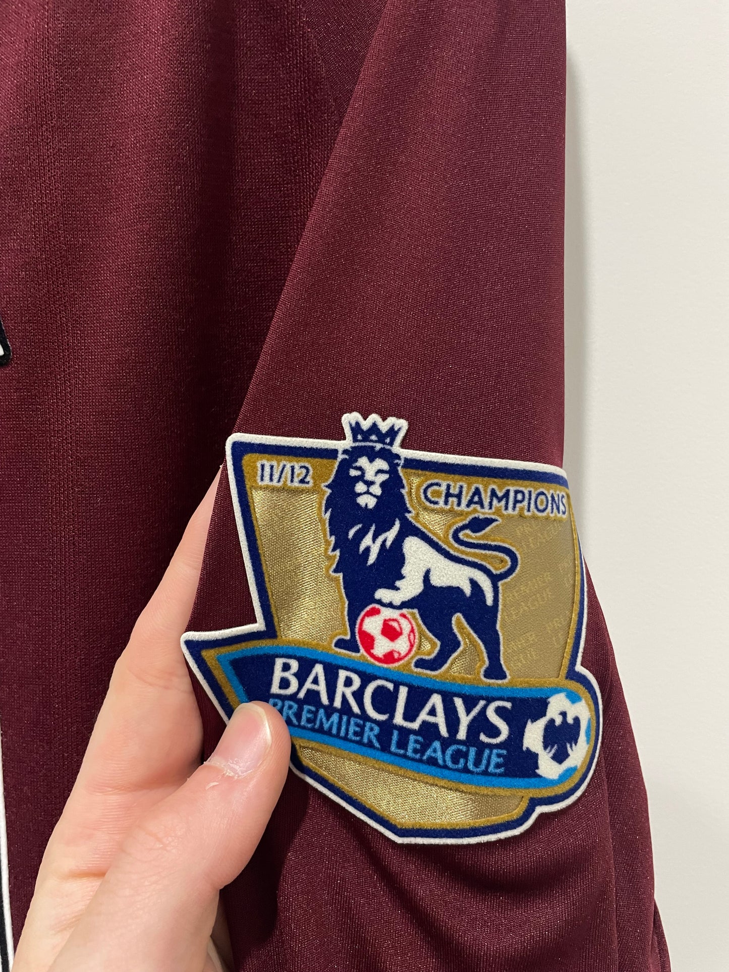 MANCHESTER CITY 2012 AWAY LS DAVID SILVA M