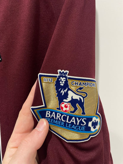 MANCHESTER CITY 2012 AWAY LS DAVID SILVA M